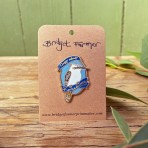 Bridget Farmer | Enamel Pin | Crazy About Kookaburras Bridget Farmer | Enamel Pin | Crazy About Kookaburras